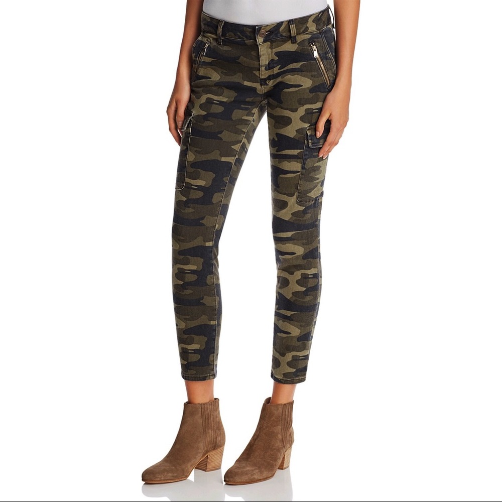 Camo Print Skinny Jeans